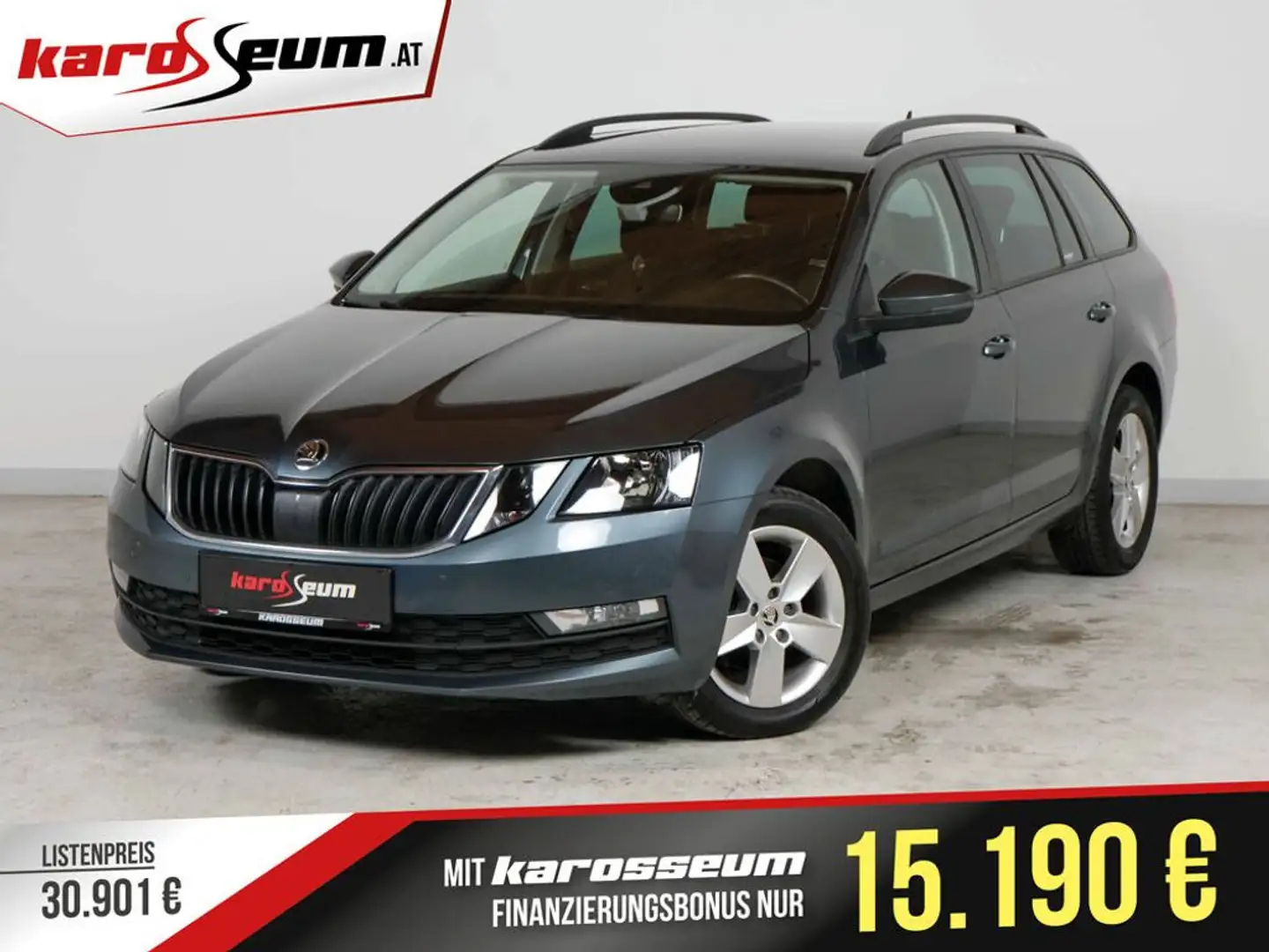 Skoda Octavia Ambition DSG *2ZONE*LANE*SHZ*NAVI*PDC* Grau - 1
