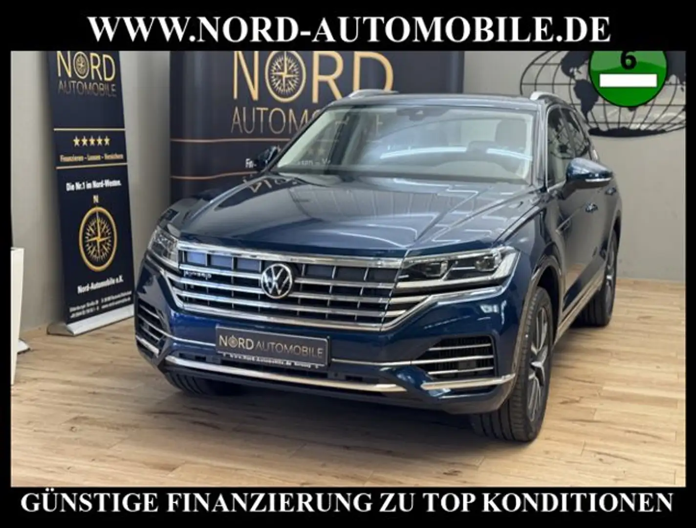 Volkswagen Touareg Elegance 4MOT 3.0 TSI eHybrid Pano/AHK/ Elegance Blau - 1