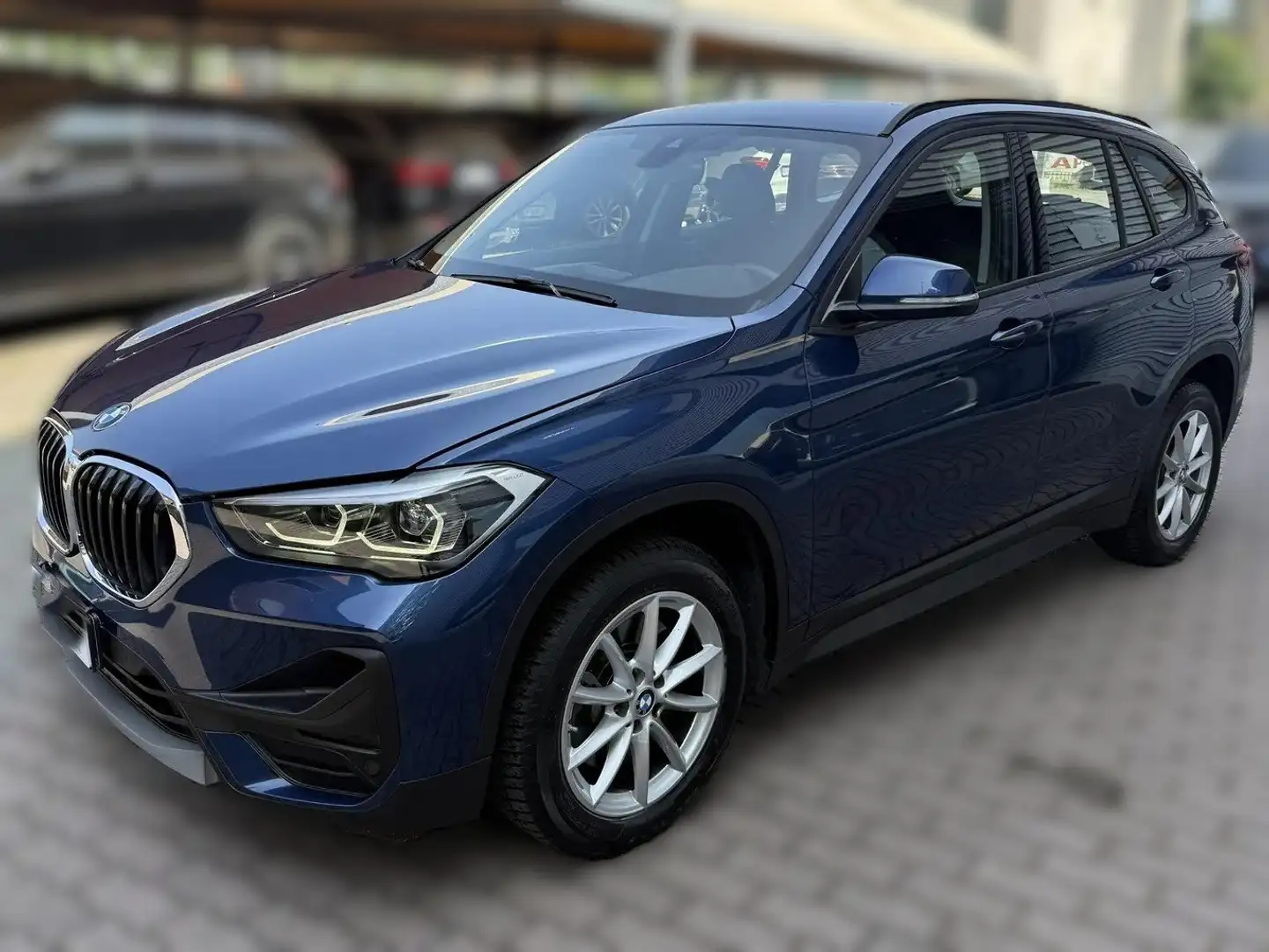 BMW X1 X1 F48 sdrive18d Advantage 2022 Blu/Azzurro - 1