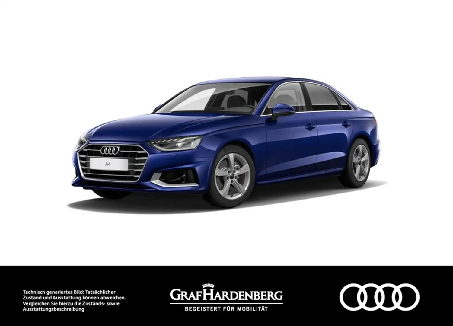 Audi A4 Lim. 35 TDI . Matrix Navi SHZ Bleu - 1