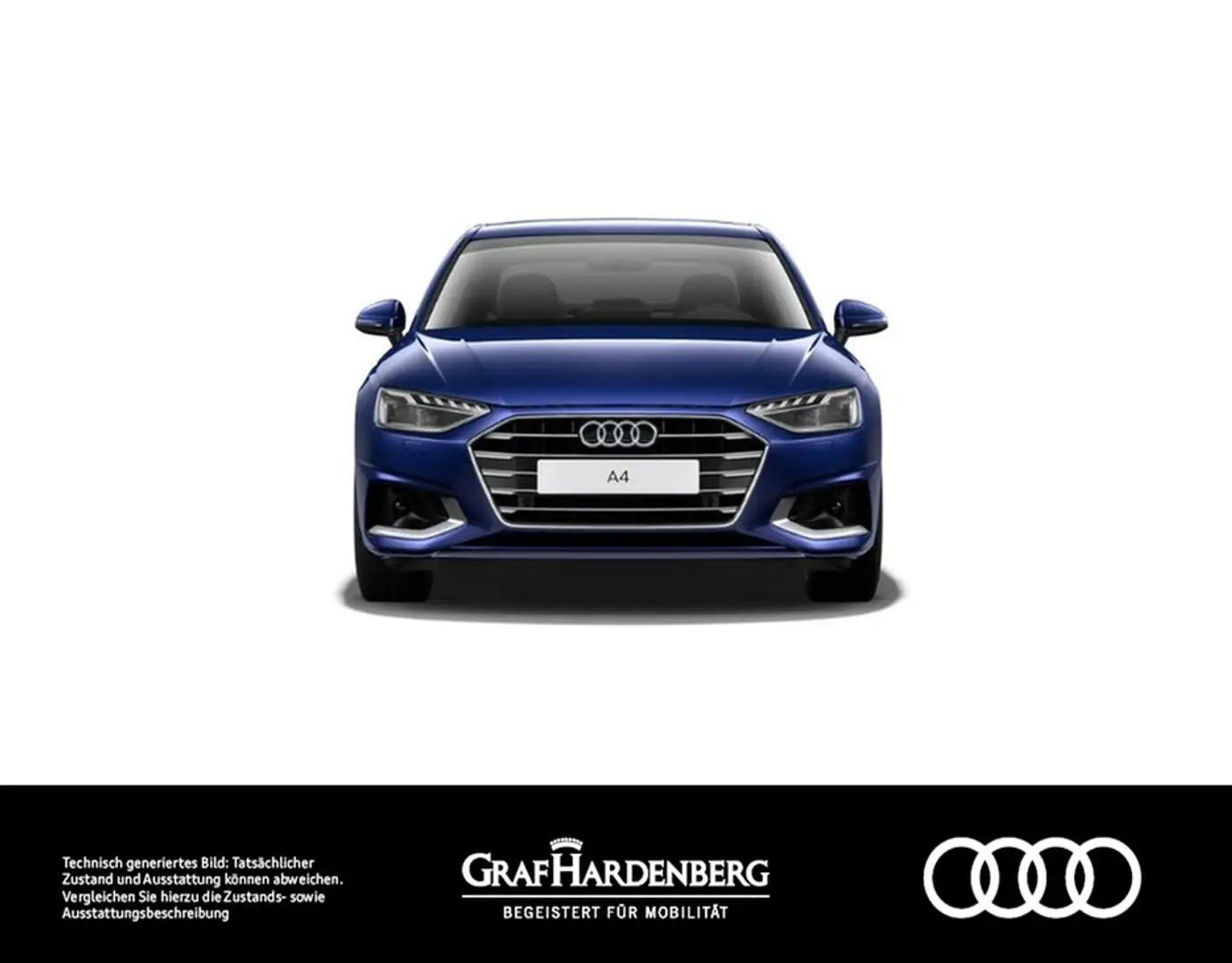 Audi A4 Lim. 35 TDI . Matrix Navi SHZ Bleu - 2