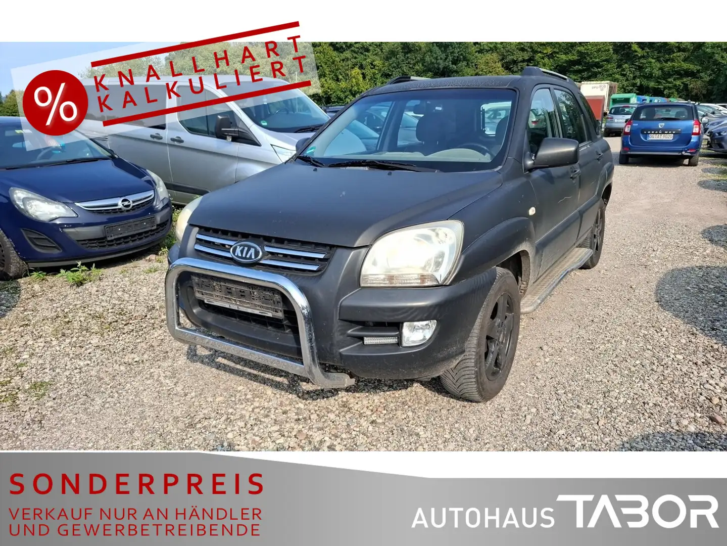 Kia Sportage 2.0 EX 4x4 Leder Klimaaut. AHK LM Gris - 1