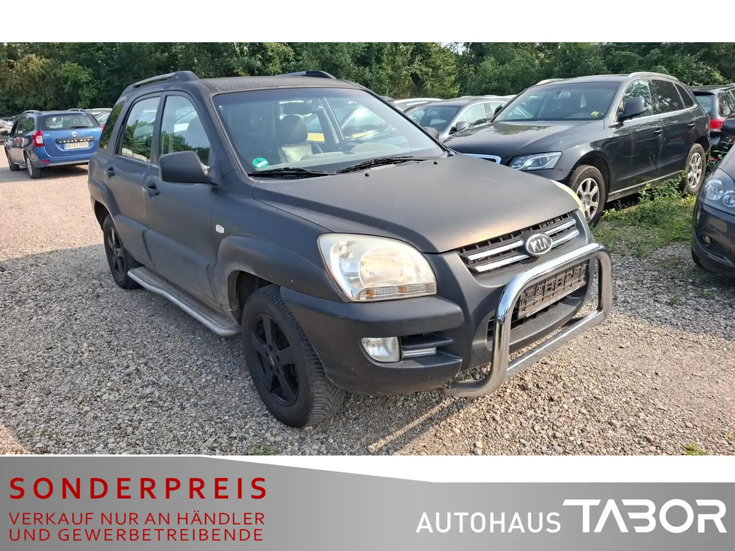 Kia Sportage 2.0 EX 4x4 Leder Klimaaut. AHK LM Gris - 2