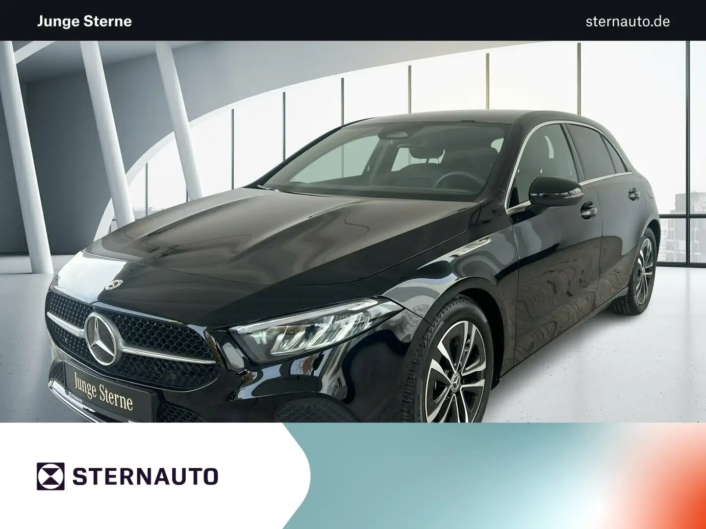 Mercedes-Benz A 180 A 180 Progressive/Kamera/Navi/LED/Sitzhzg./MBUX Schwarz - 1