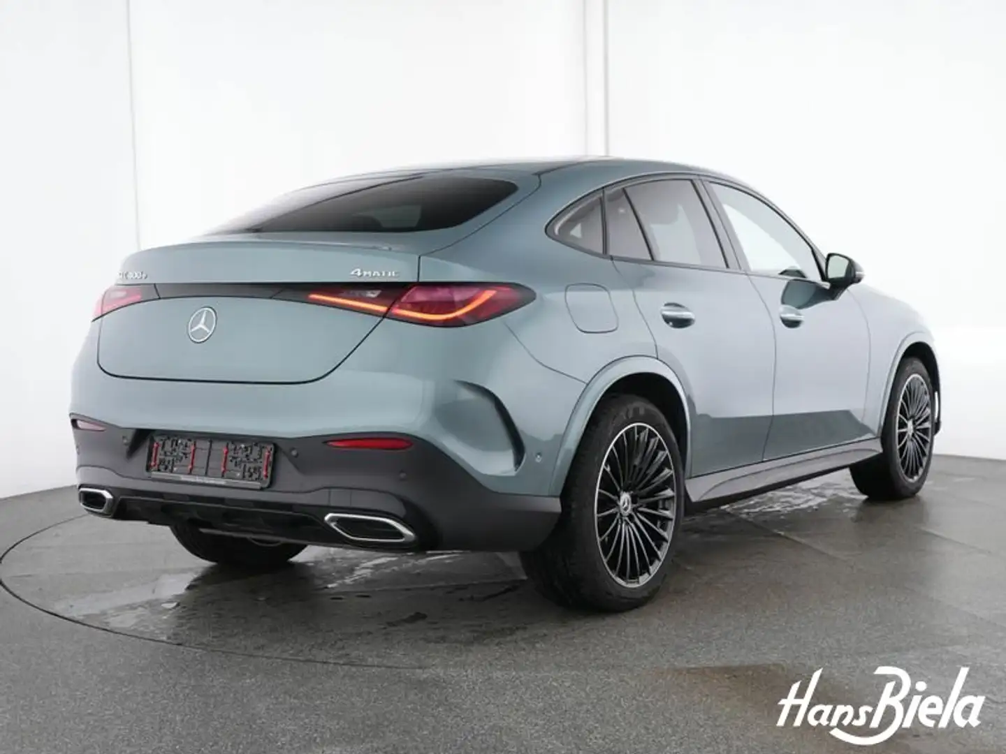 Mercedes-Benz GLC 400 GLC 400 e 4M Cp AMG Prem+/20"/Night/Pano/Bur/AHK Silber - 2
