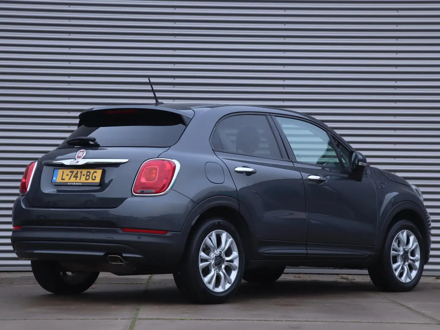 Fiat 500X 1.6 PopStar *Keyless*Stoelverw.*Navigatie* Grijs - 2