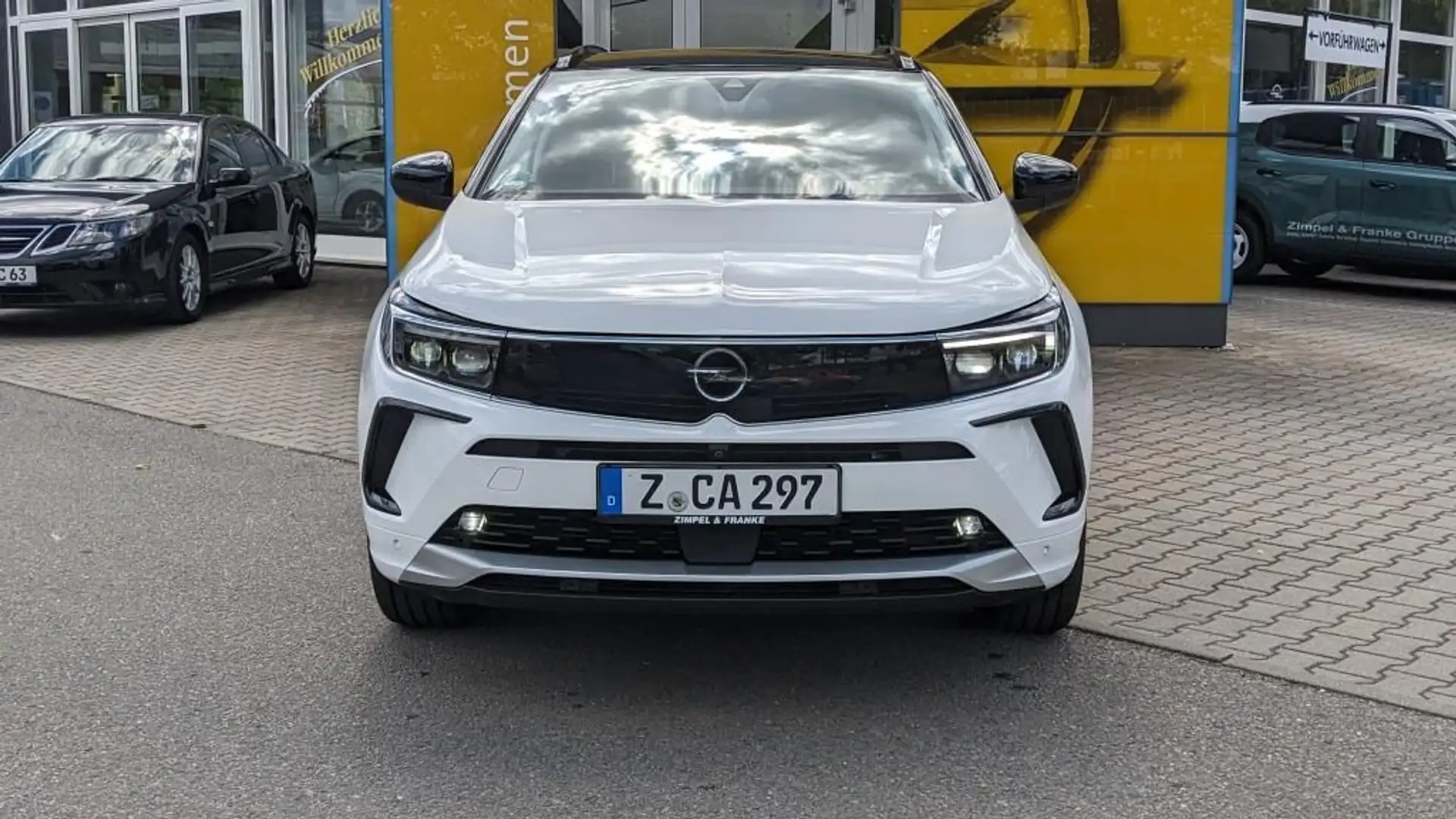 Opel Grandland X Grandland Elegance 1.2 Direct Injection Turbo AT Weiß - 2