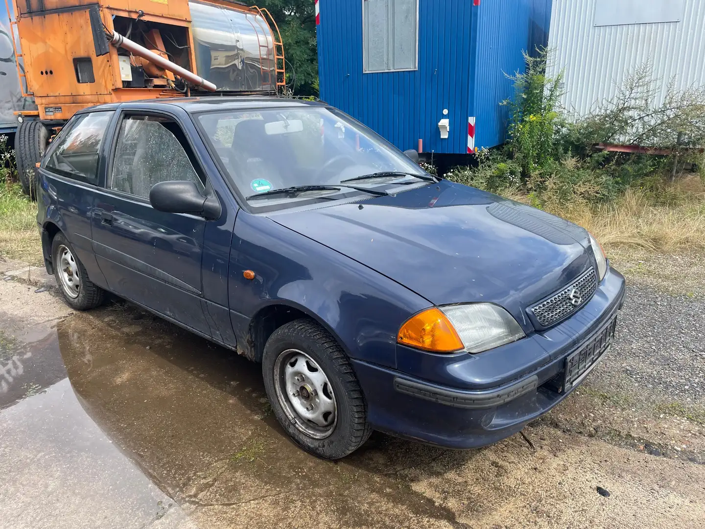 Suzuki Swift 1.0 GL Start (3-trg.) Klima Blau - 2