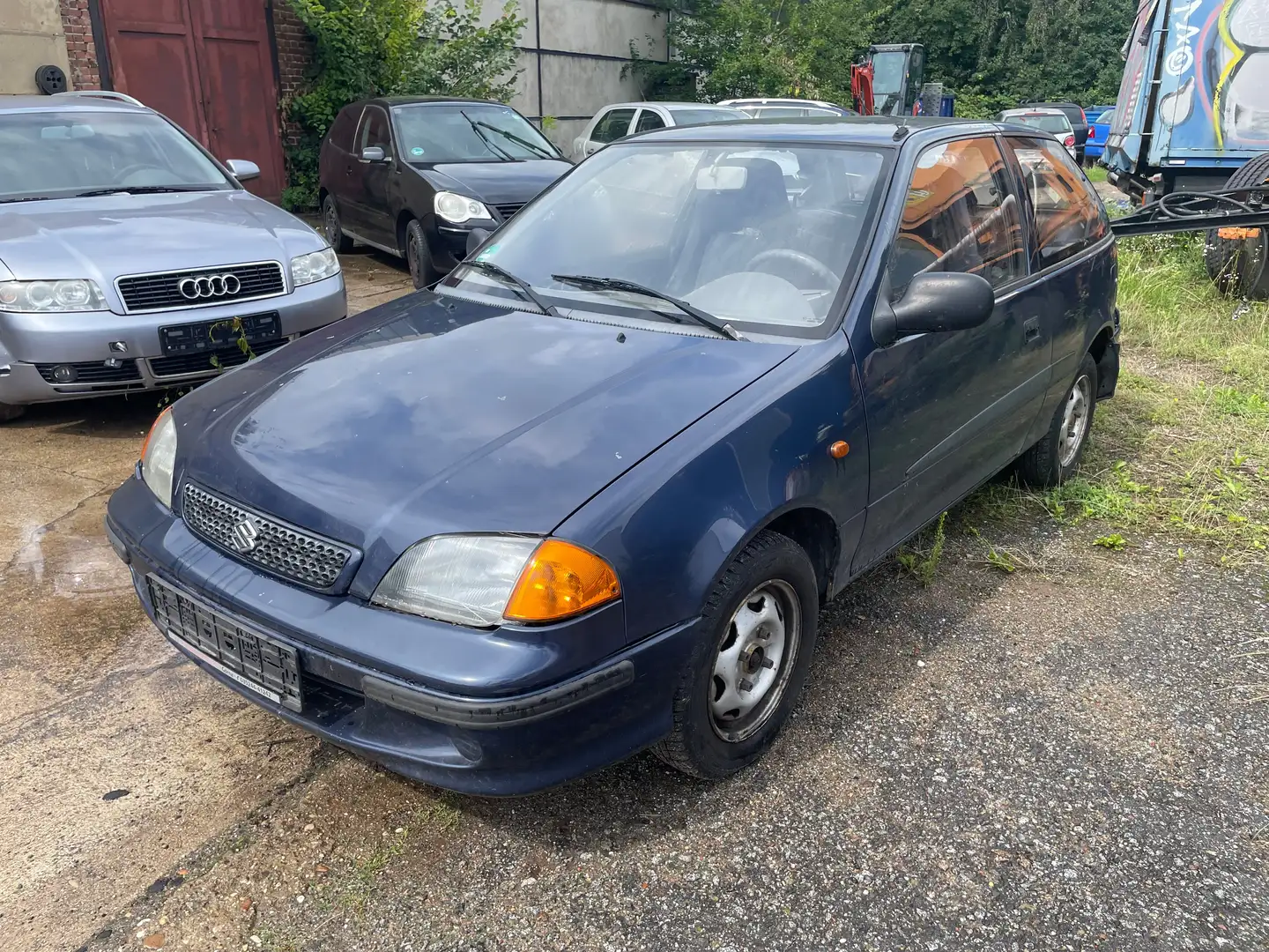 Suzuki Swift 1.0 GL Start (3-trg.) Klima Blau - 1