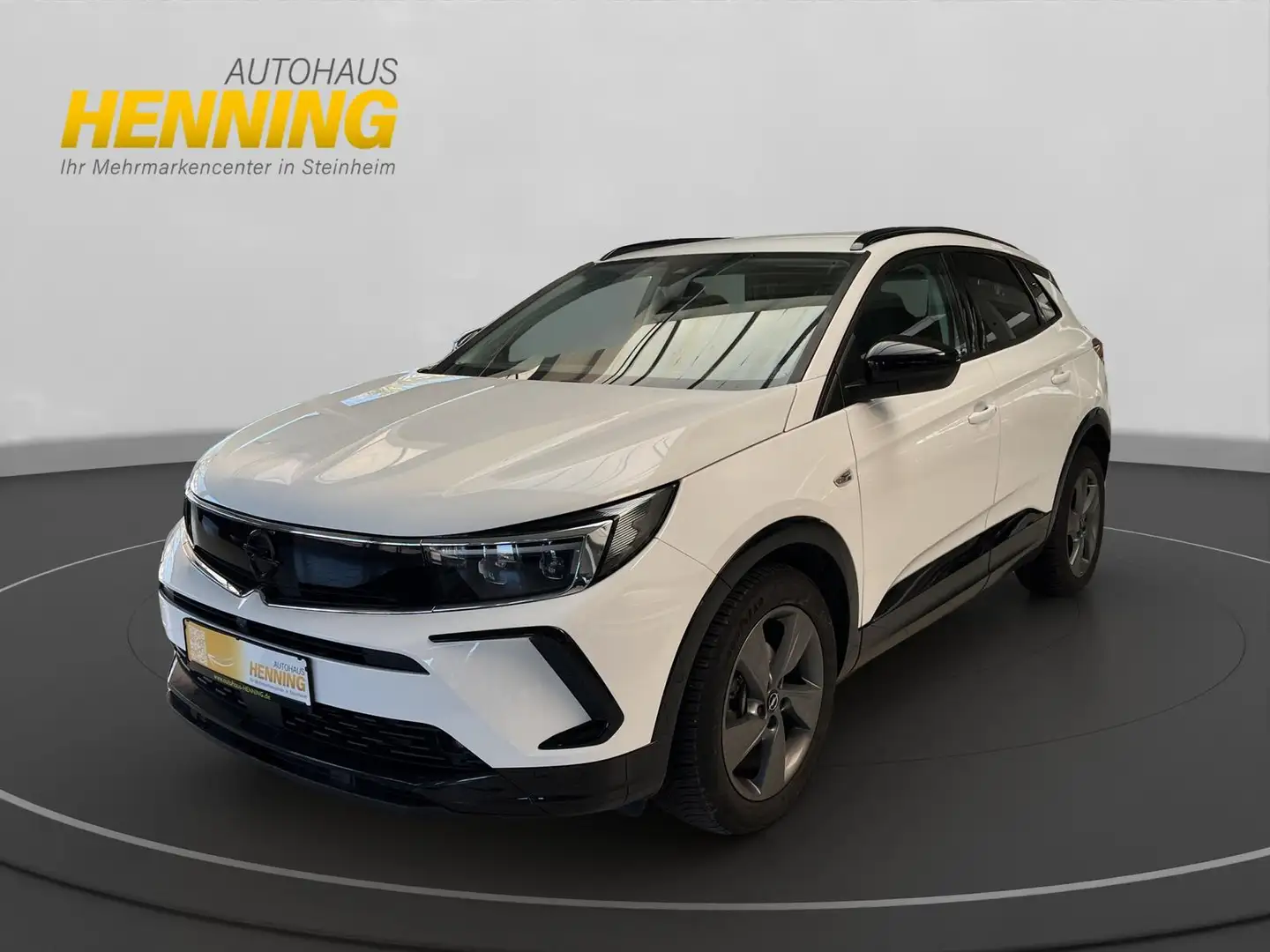 Opel Grandland GS Line + NAVI + SHZ + RFK Blanc - 1