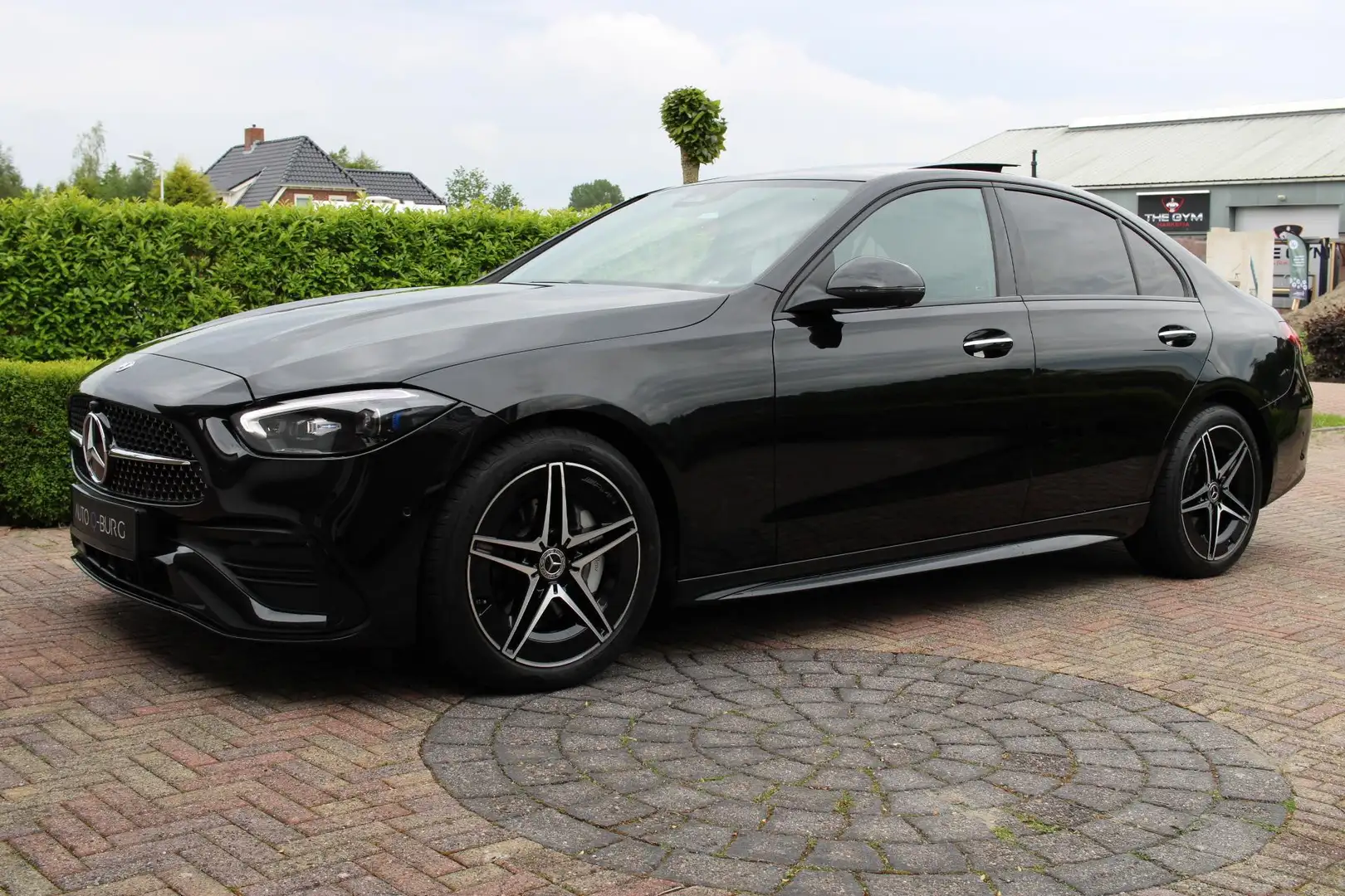 Mercedes-Benz C 220 d AMG Line | Panoramadak | Burmester | 360 Camera Noir - 2