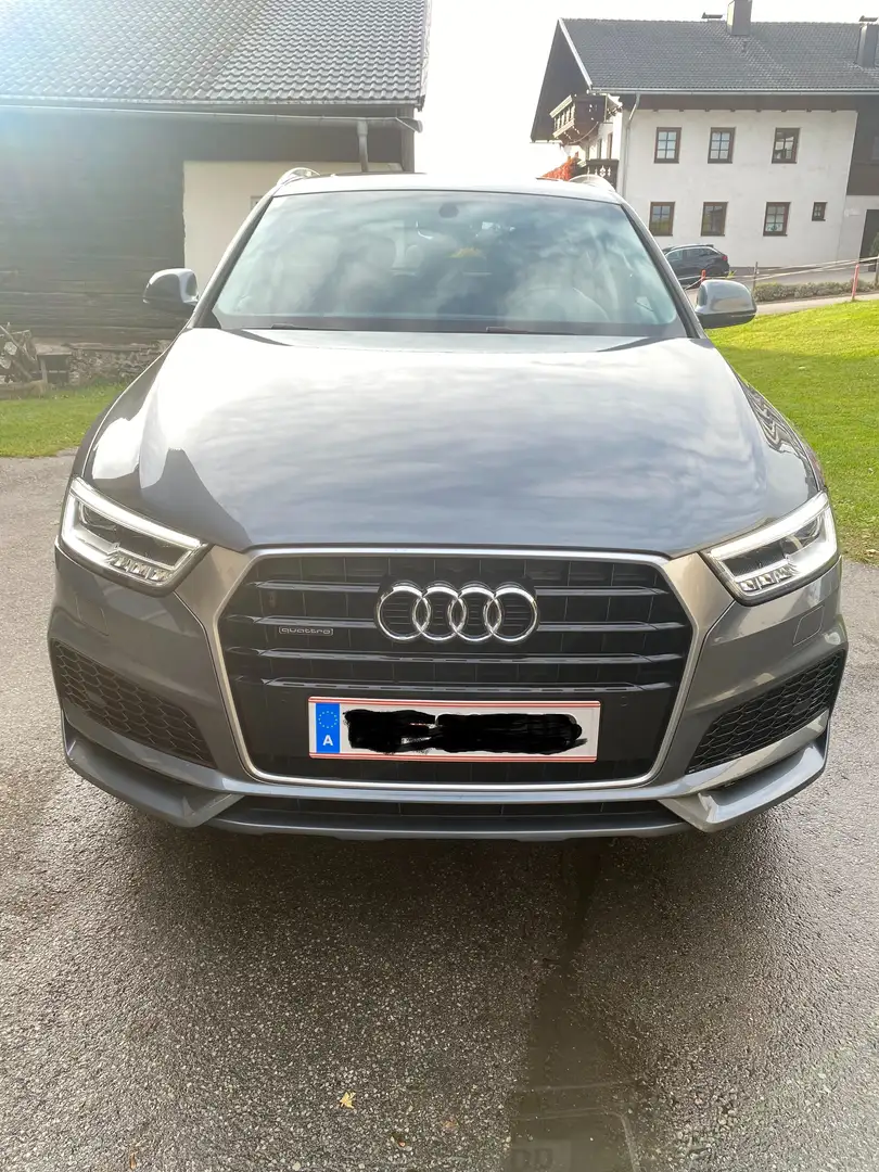 Audi Q3 Q3 2,0 TDI Sport quattro S-tronic Sport Silber - 1