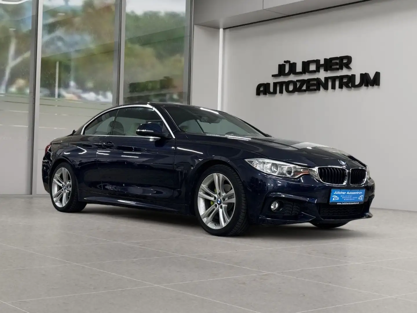BMW 430 i Cabrio Automatik Sportpaket, Wenig Km Albastru - 2