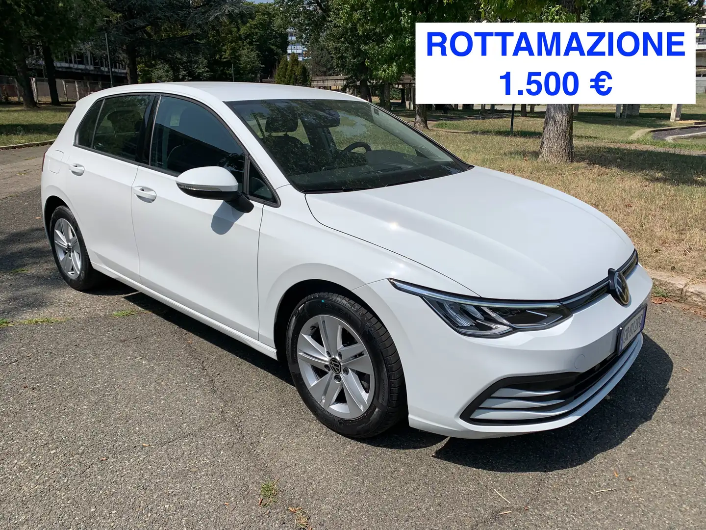 Volkswagen Golf Golf 1.0 tsi evo Life 110cv Bianco - 1