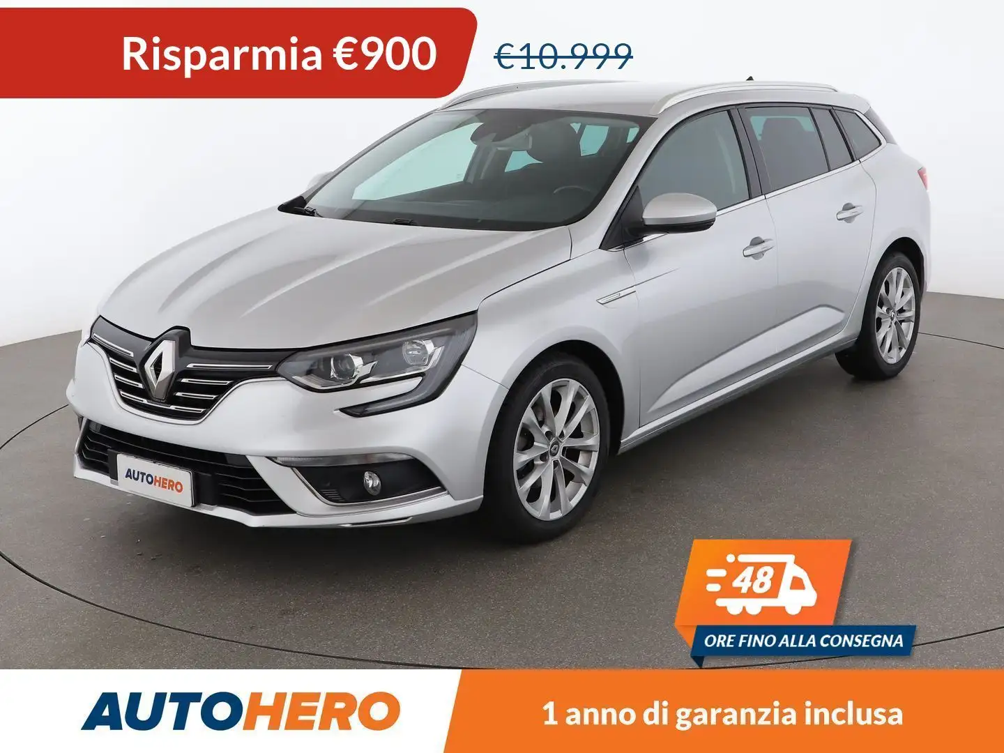 Renault Megane 1.5 dCi Energy Intens 110 CV Argento - 1