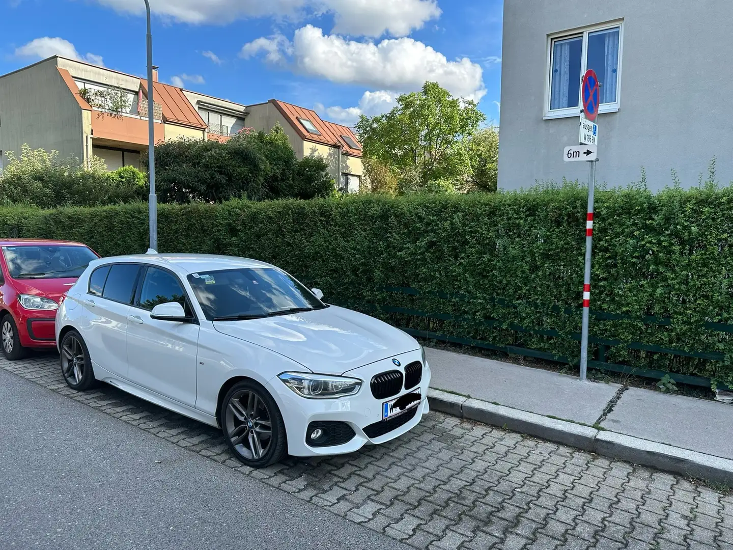 BMW 118 118d M Sport Aut. Weiß - 1