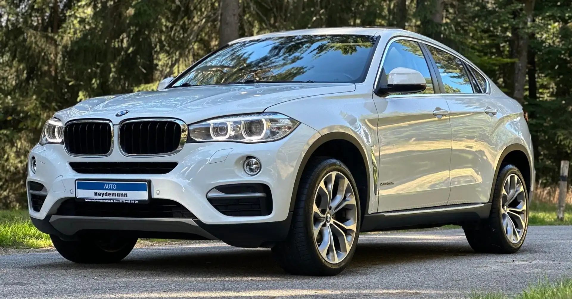 BMW X6 Baureihe X6 xDrive 30 d Weiß - 1