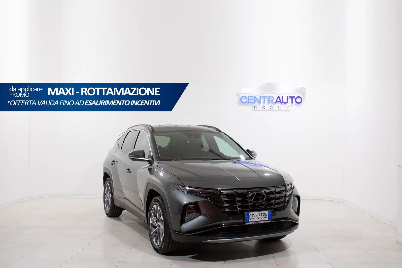 Hyundai TUCSON 1.6 CRDi 115cv 2WD XLINE *WIRELESS CHARCHING* Grigio - 1