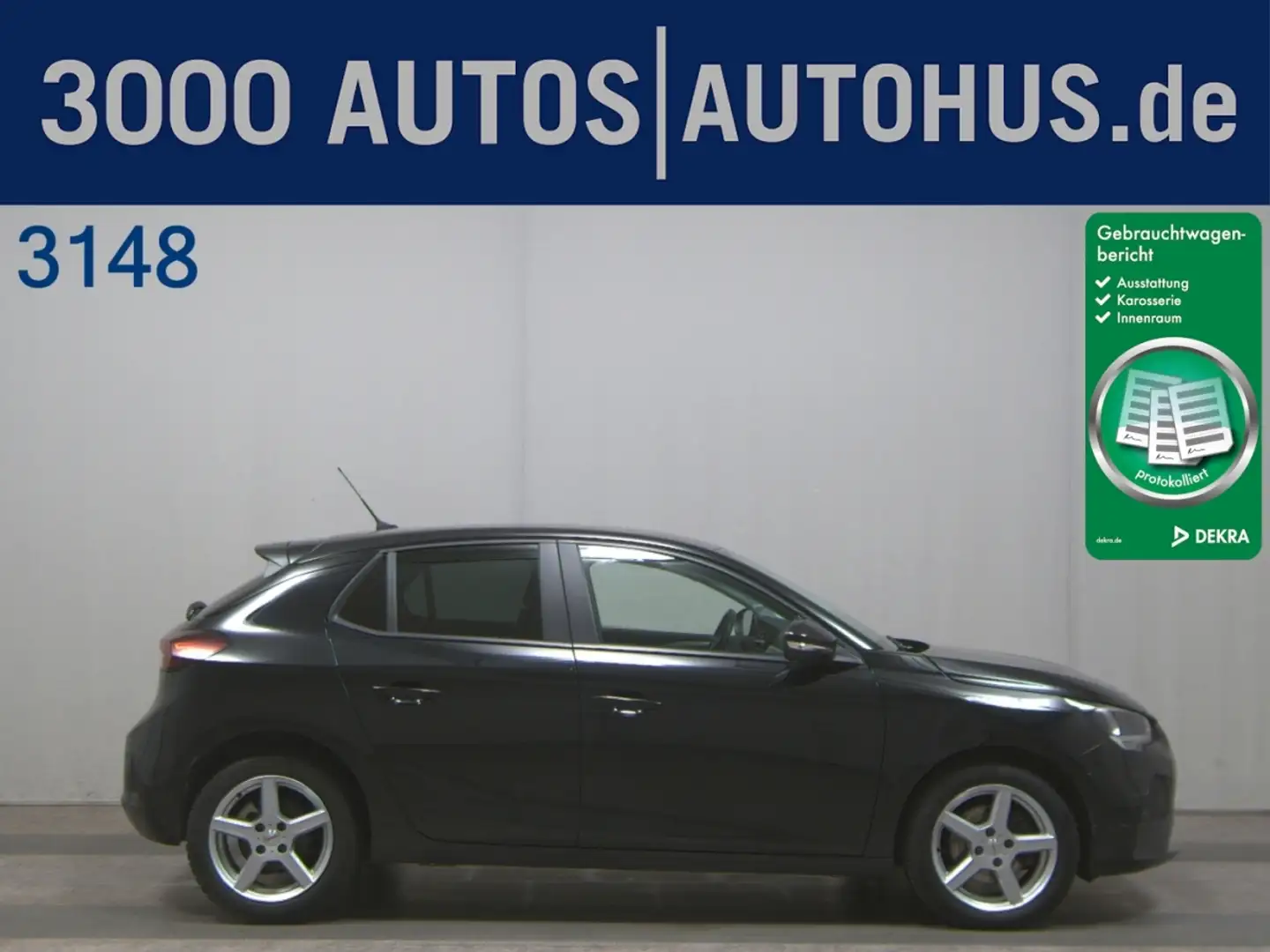 Opel Corsa F 1.5 Diesel Edition SHZ SpurH PDC Schwarz - 1