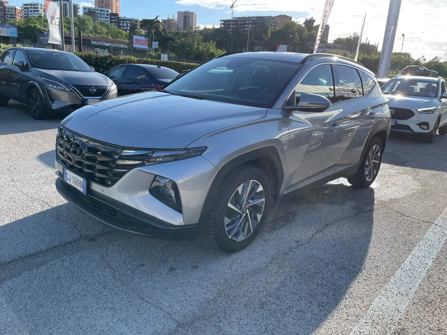 Hyundai TUCSON 1.6 CRDI 48V XLine Smart Sense+ Advanced 2WD Grigio - 1