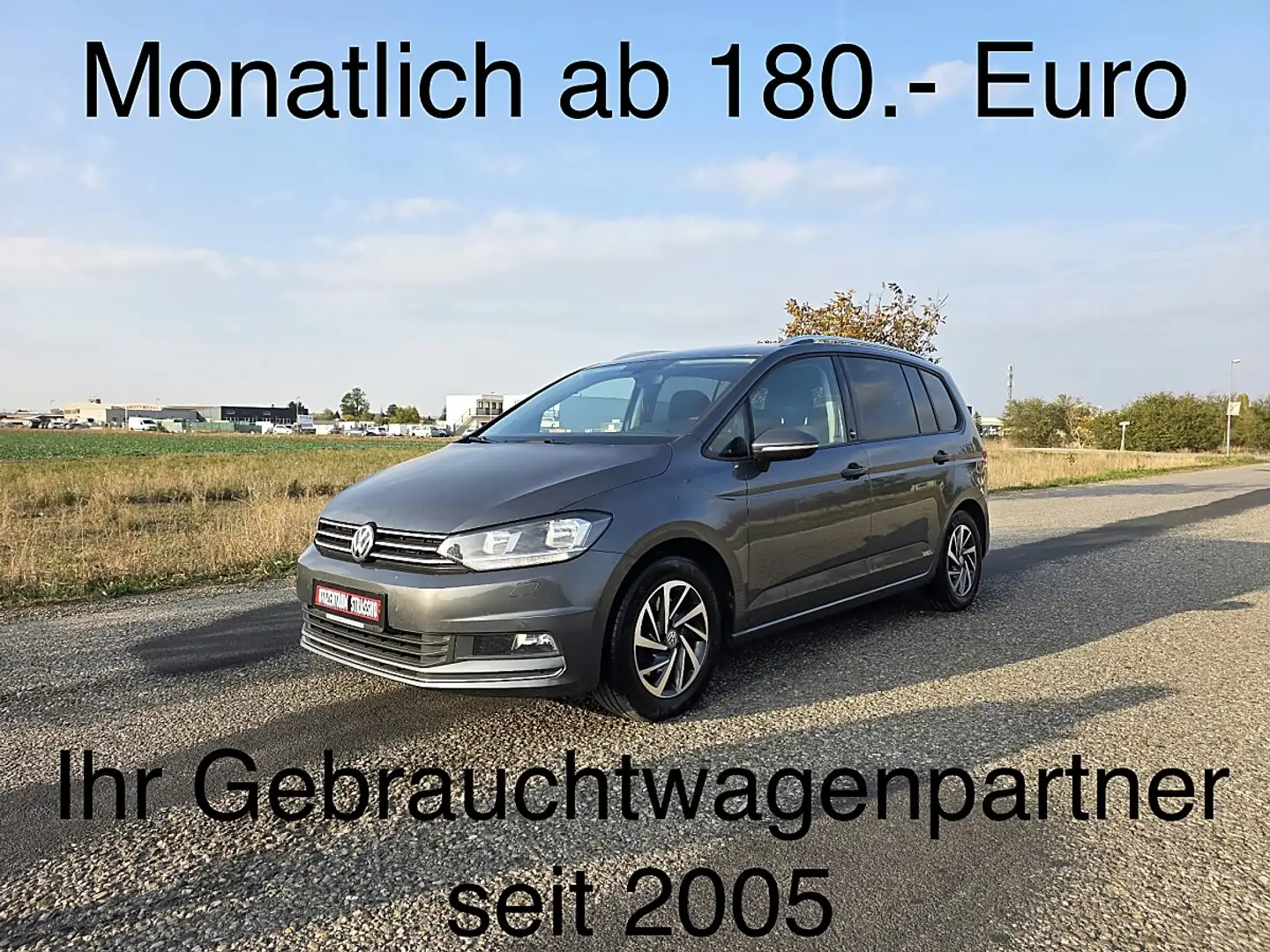 Volkswagen Touran 1.6 TDI BMT Comfortline **7 Sitze** Silber - 1