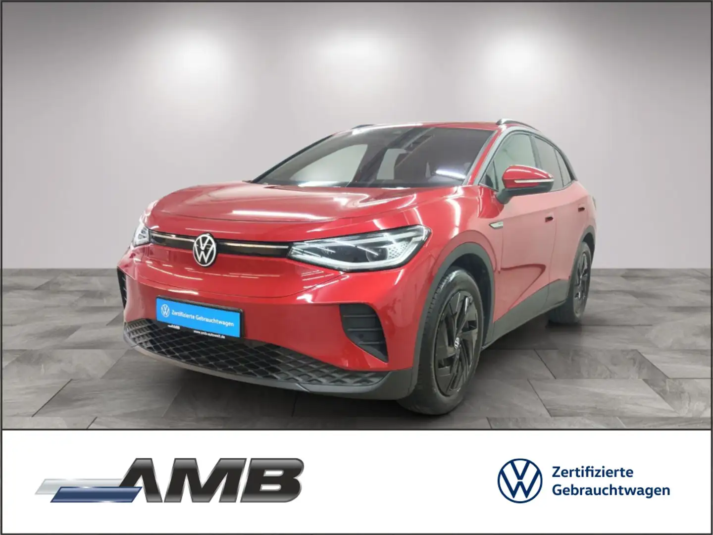 Volkswagen ID.4 Pro 4Motion 77kWh/AHK/Matrix/Assist/Wärmepu Rot - 1