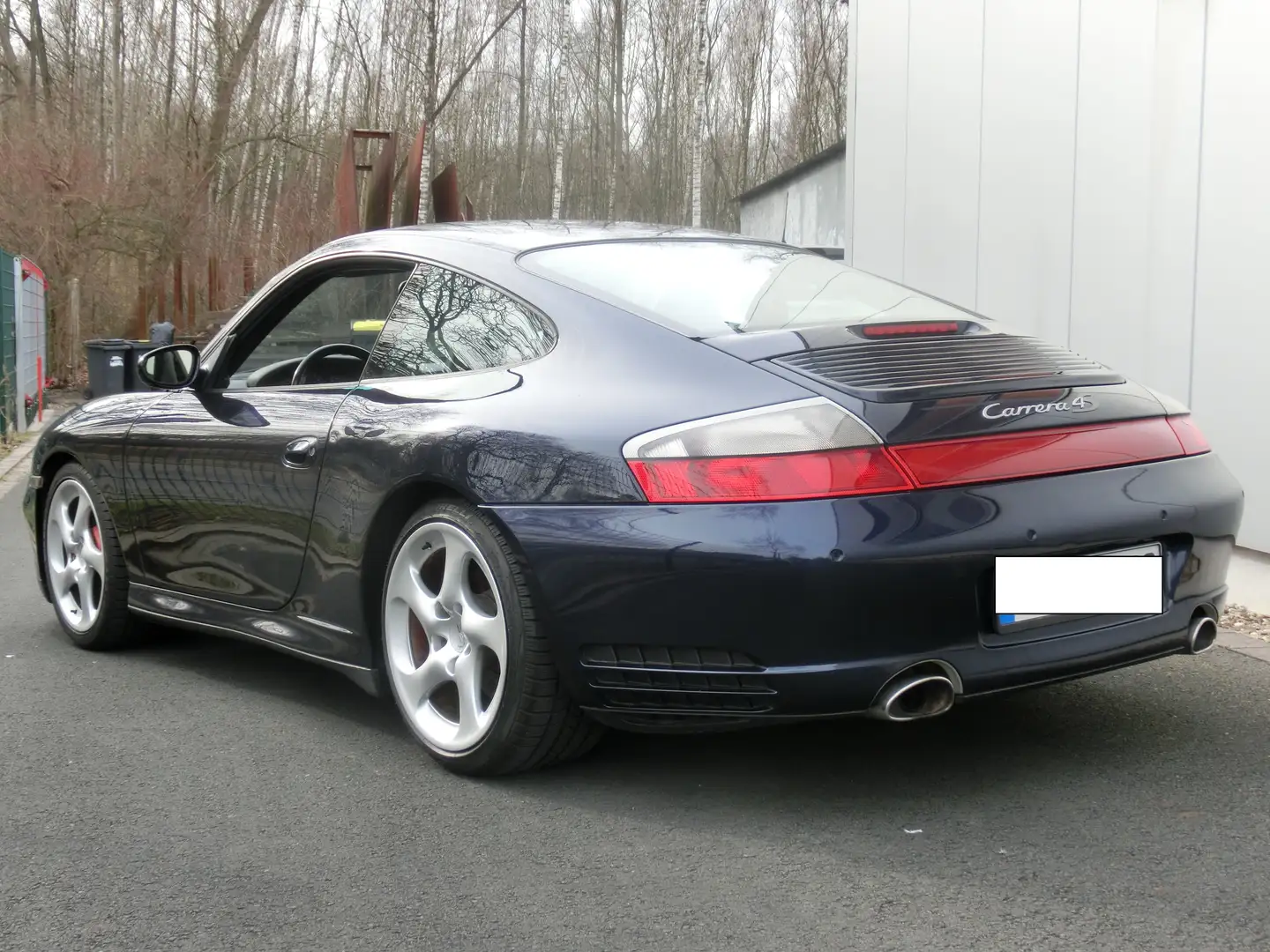 Porsche 996 4S Coupe / Navi,Klima,SHZ,6-Gang,18" LMF,2. Hand Blau - 2