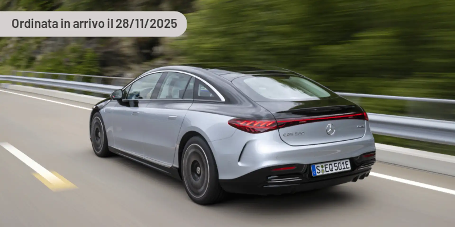 Mercedes-Benz EQS EQS Stříbrná - 1