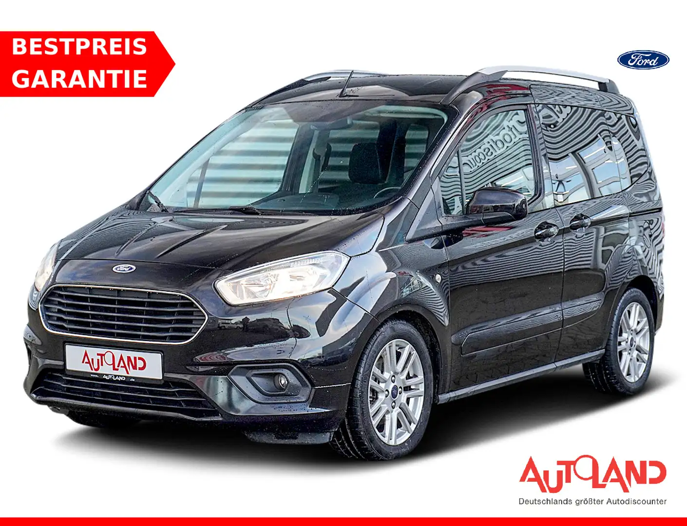 Ford Tourneo Courier 1.5 TDCi Titanium Navi PDC Noir - 1