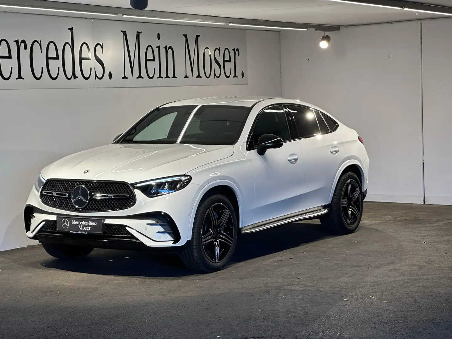 Mercedes-Benz GLC 220 d 4MATIC Coupé AMG Line Advanced Weiß - 2