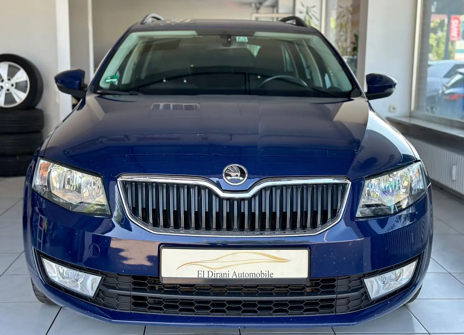 Skoda Octavia 2.0 TDI Elegance 2.Hand/DAB/Tempomat/PDC Blau - 2