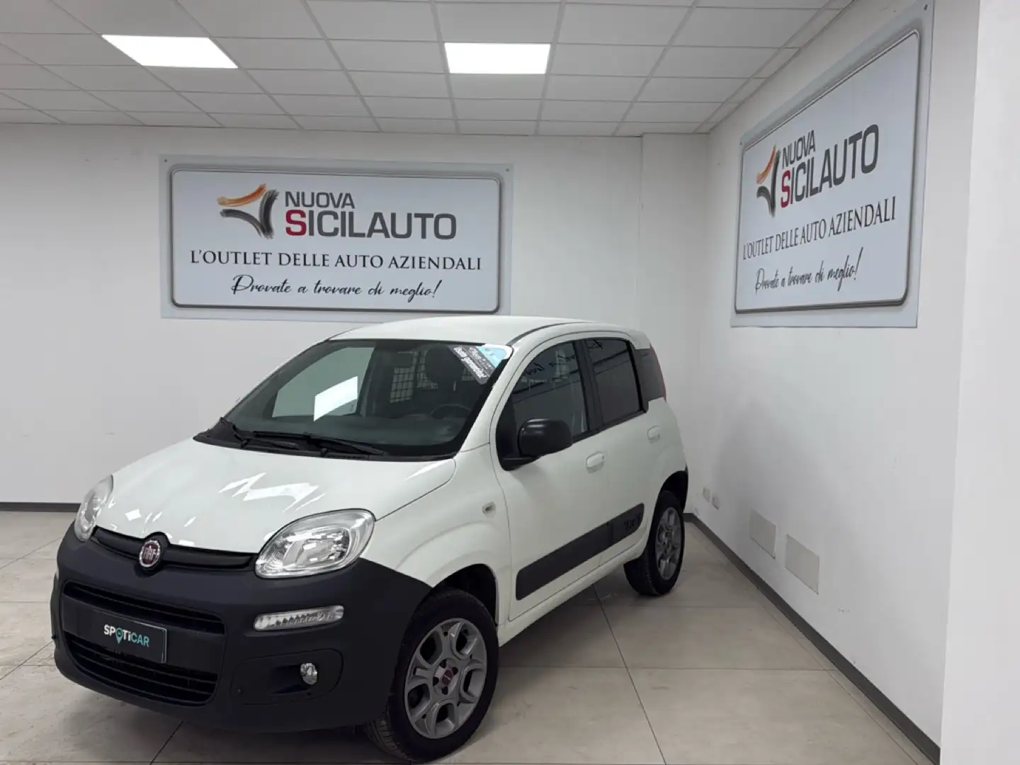 Fiat Panda Panda 1.3 MJT 4x4 Pop Van 2 posti Bianco - 2