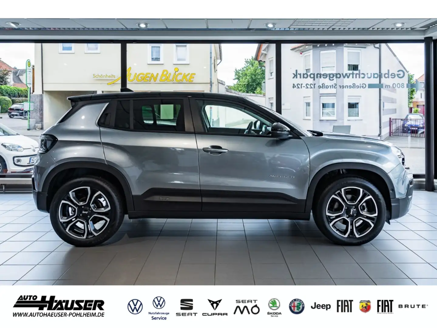 Jeep Avenger Elektro 1st Edition SUMMIT NAVI KAMERA LED APPLE A Grau - 2