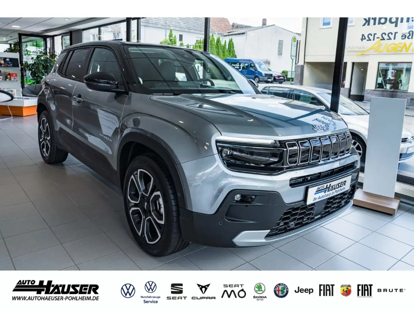 Jeep Avenger Elektro 1st Edition SUMMIT NAVI KAMERA LED APPLE A Grau - 1
