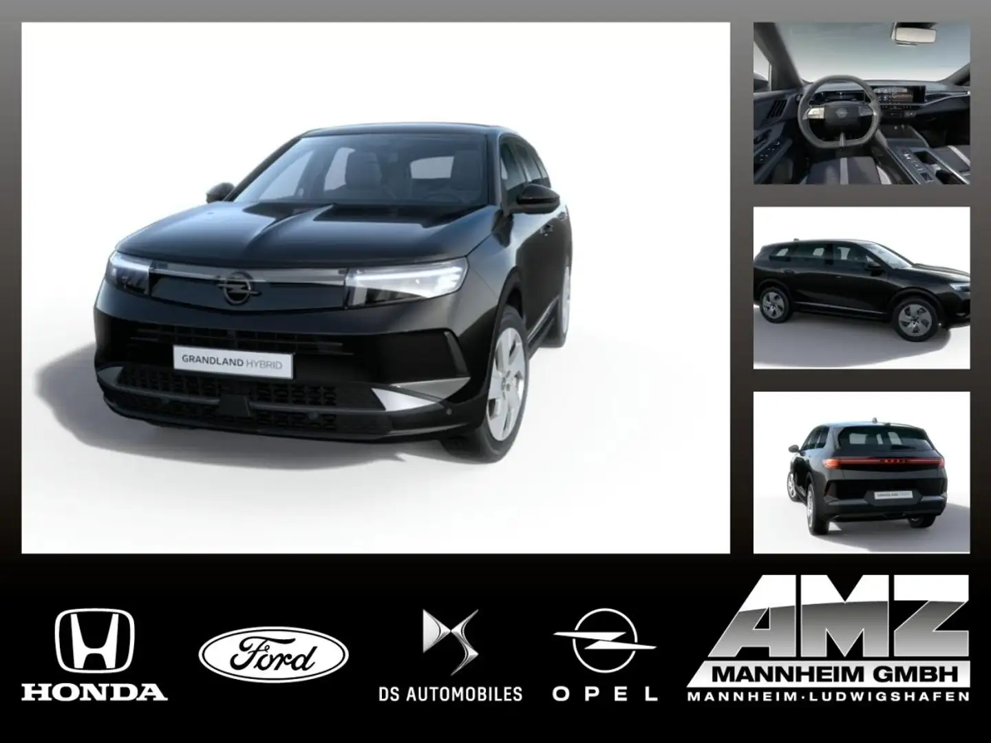 Opel Grandland Edition MHEV Schwarz - 1