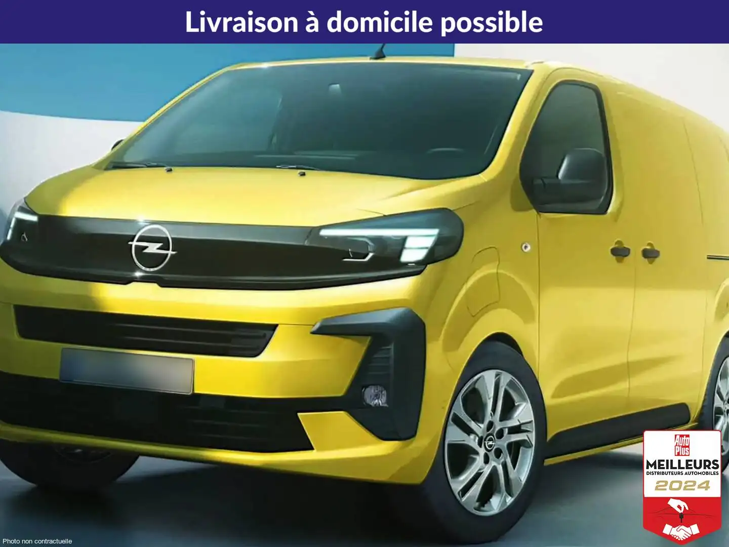 Opel Vivaro XL BlueHDI 180 S\u0026S EAT8 Blanc - 1