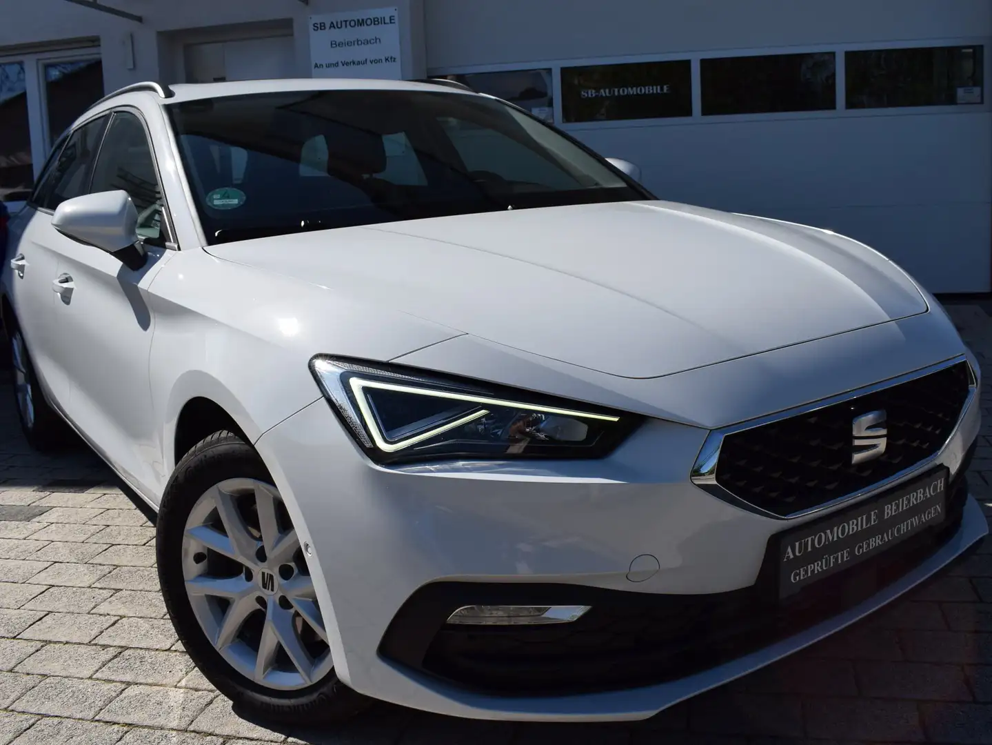 SEAT Leon Style/2.0TDI/DSG/Pano/LED/ACC Blanc - 1