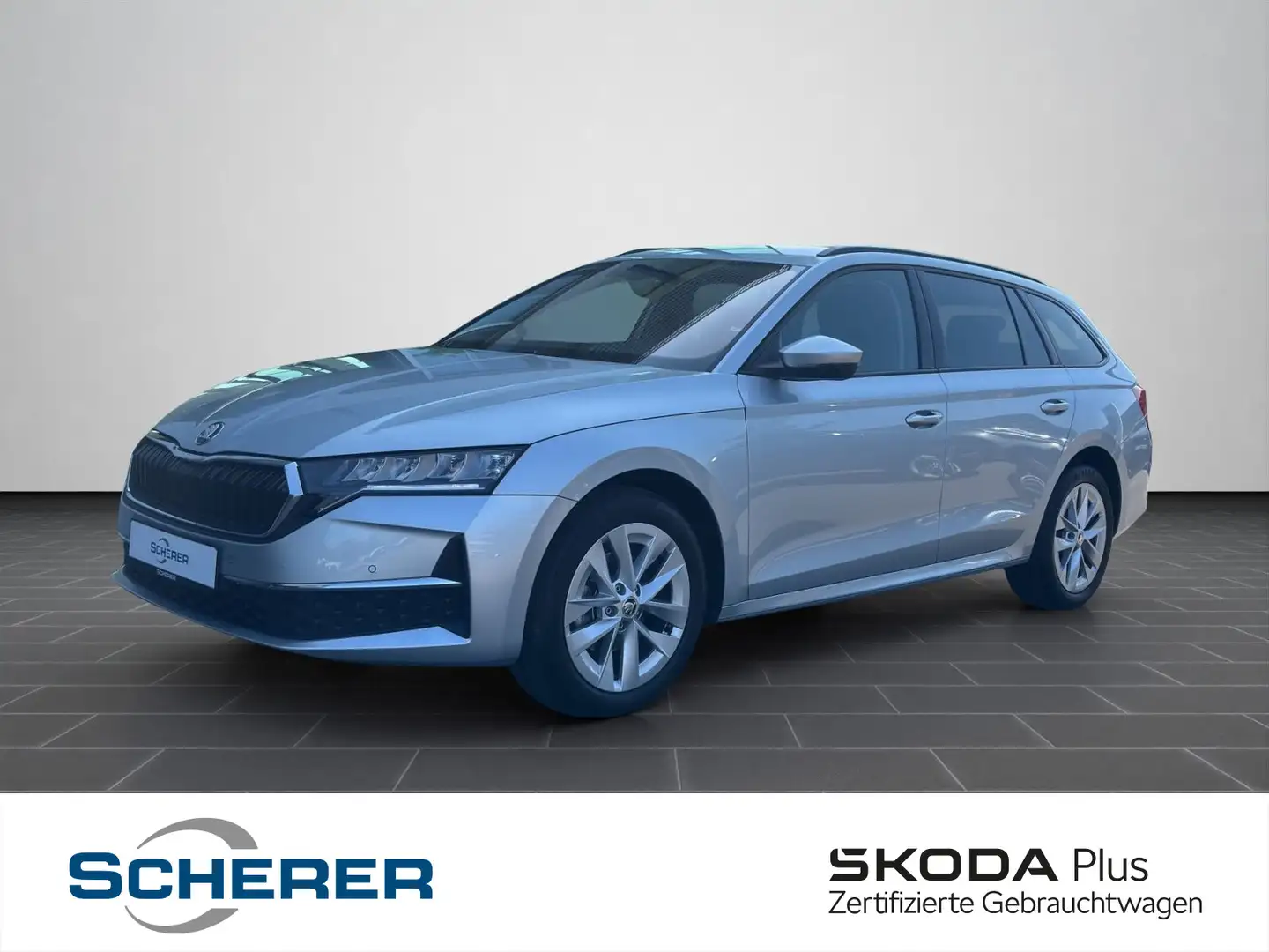 Skoda Octavia Combi Selection 2.0 TDI LED EINPARKHILFE Silber - 1