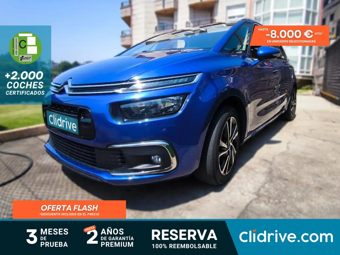 Citroen C4 Picasso BlueHDi 88KW (120CV) Feel Bleu - 1