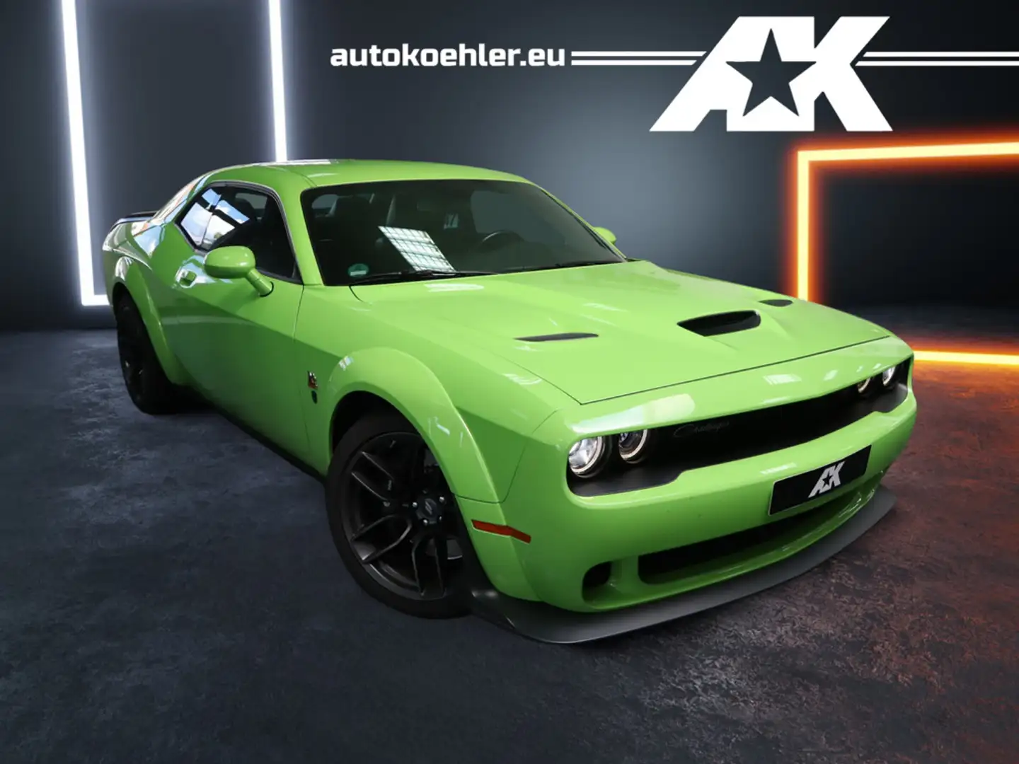 Dodge Challenger R/T SCAT PACK Navi Sitzklima Apple CarPlay V8 Grün - 1