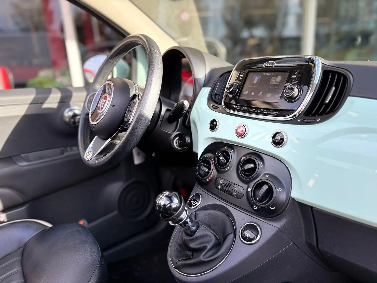 Fiat 500C 0.9 TwinAir Turbo Lounge | Navi | Bluetooth | Airc Vert - 2