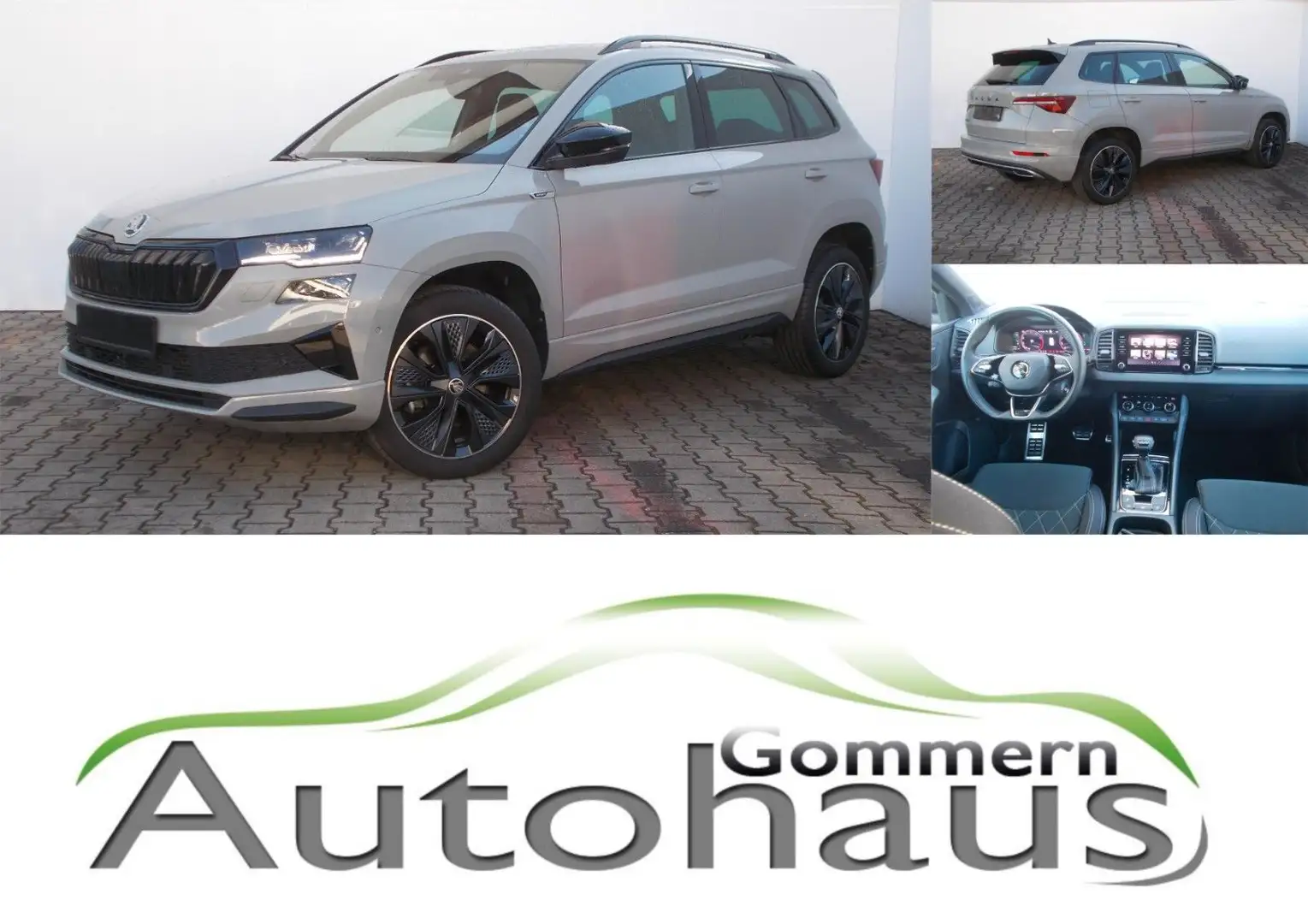 Skoda Karoq 1.5 TSI Sportline * DSG * Navi *ACC *360° Grau - 1