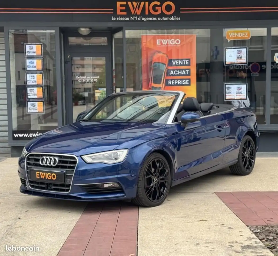 Audi A3 CABRIOLET 2.0 TDI 150 S-TRONIC BVA Blau - 1