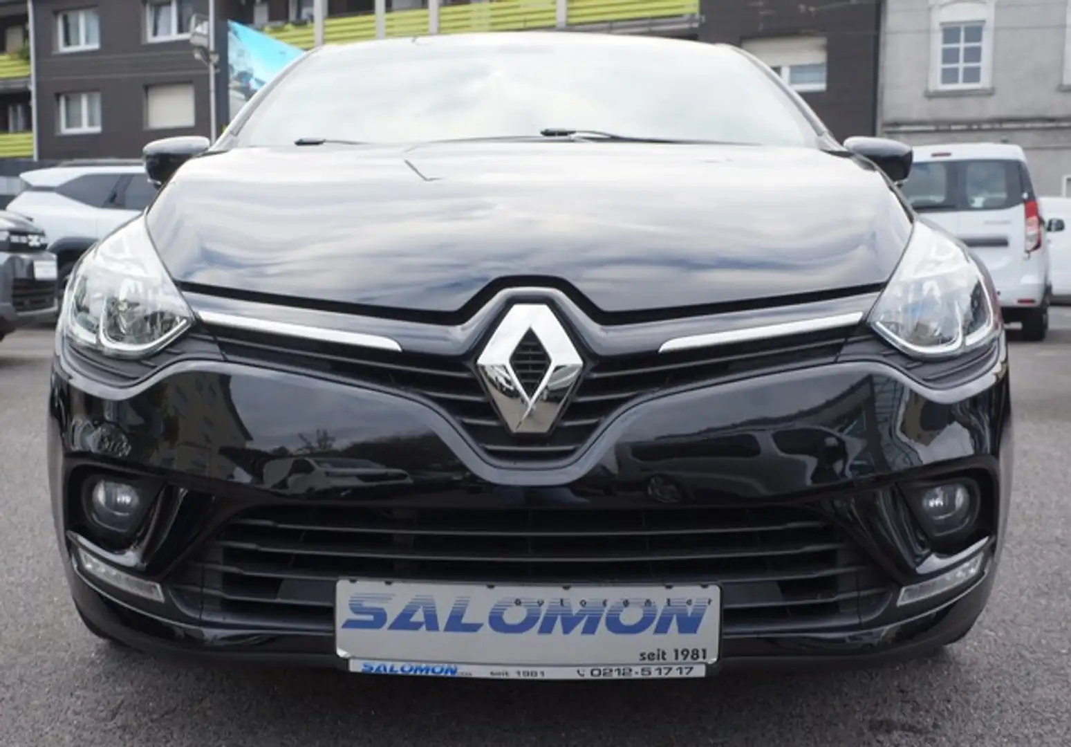 Renault Clio IV LIMITED NAVI KLIMAAUTOM ALU erst 58000km Negro - 2