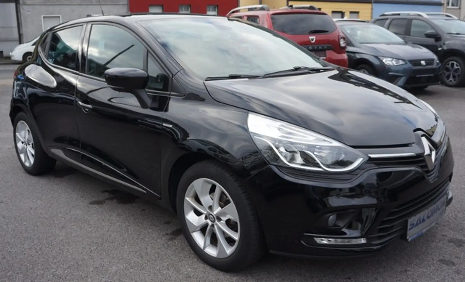 Renault Clio IV LIMITED NAVI KLIMAAUTOM ALU erst 58000km Negro - 1