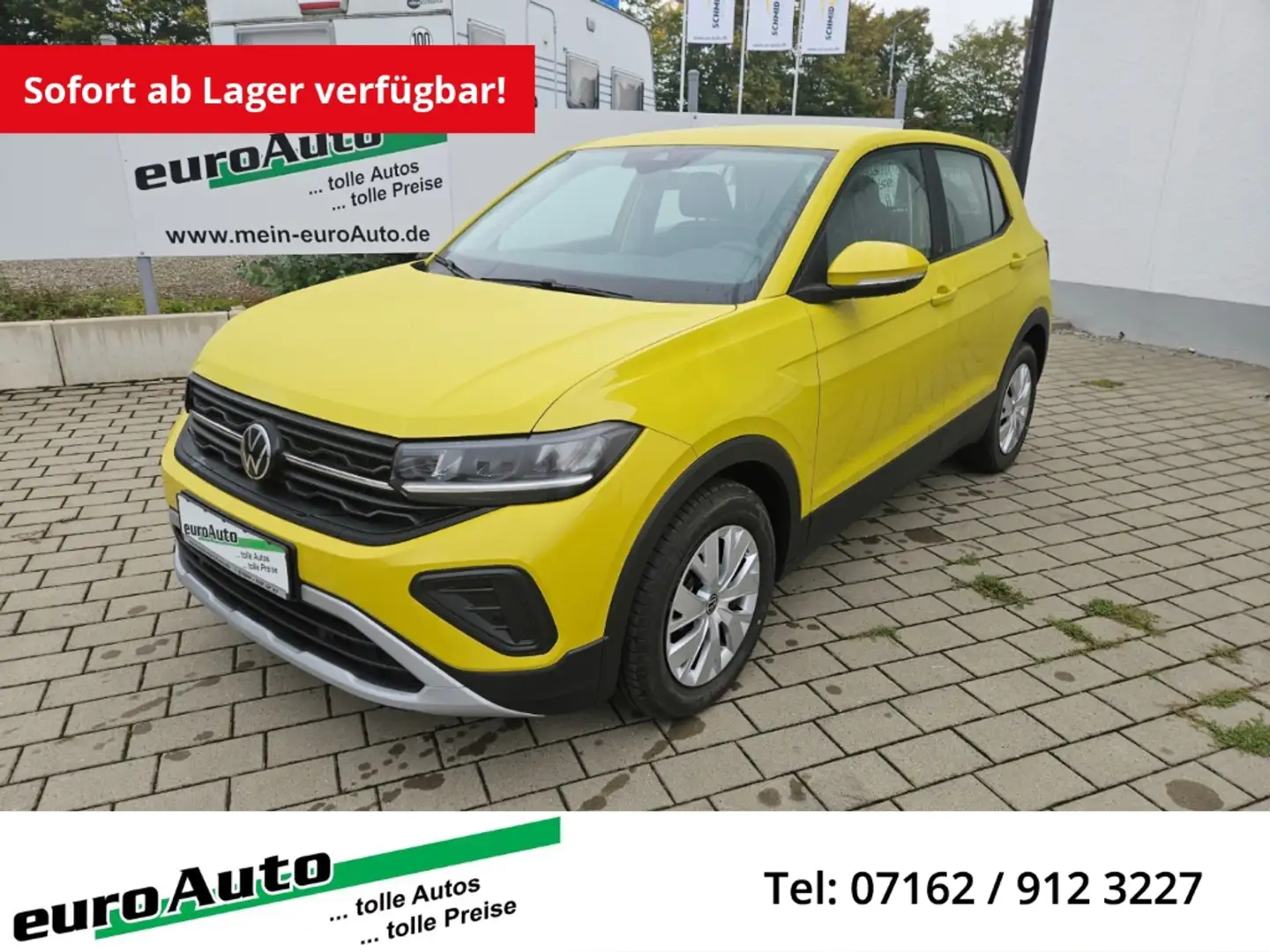 Volkswagen T-Cross Limited 1.0 TSi ACC PDC App 3 Jahre Garantie Gelb - 1