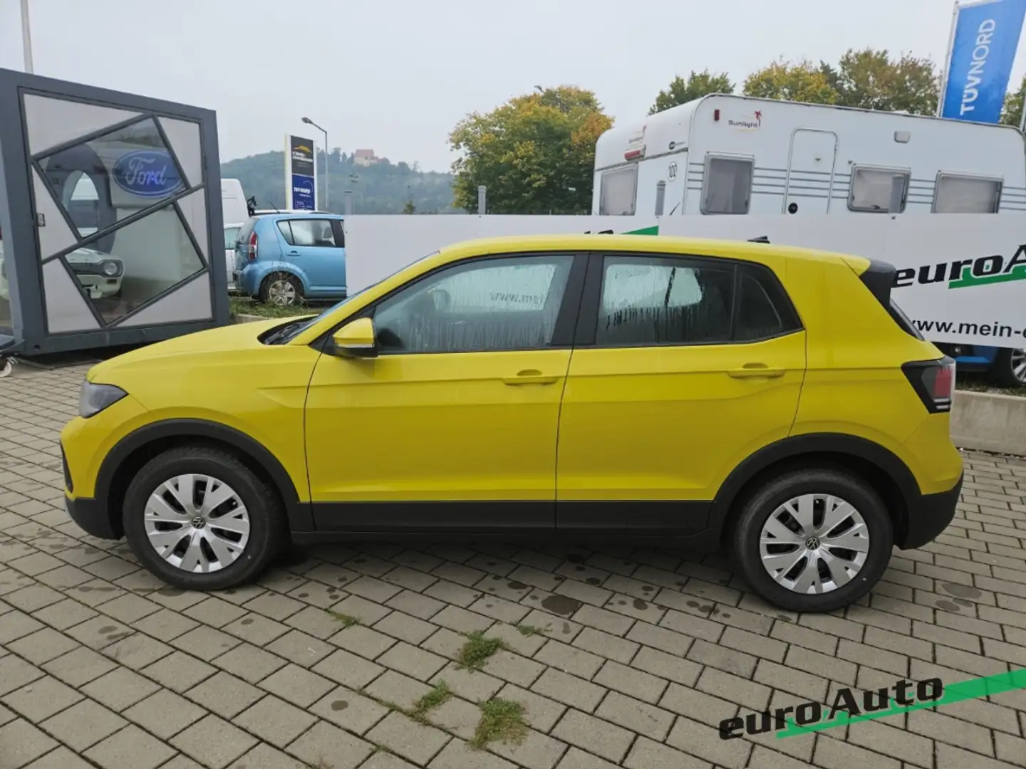 Volkswagen T-Cross Limited 1.0 TSi ACC PDC App 3 Jahre Garantie Gelb - 2