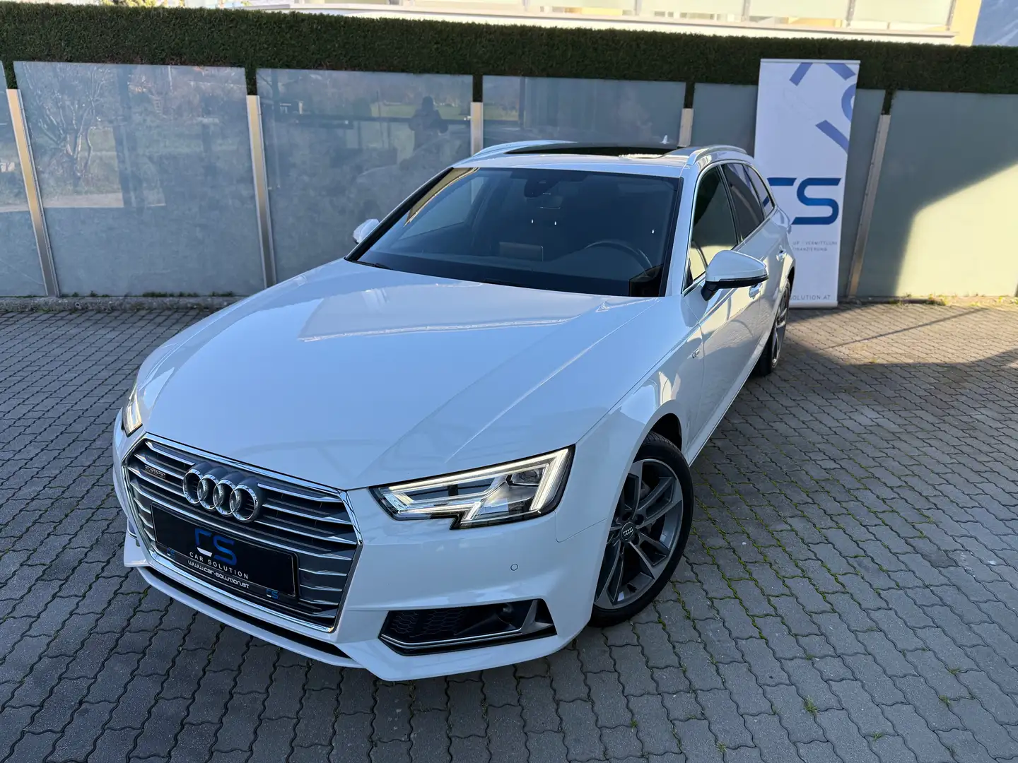 Audi A4 A4 Avant 40 TDI quattro S-line S-tronic*PANO*ACC* Blanc - 1