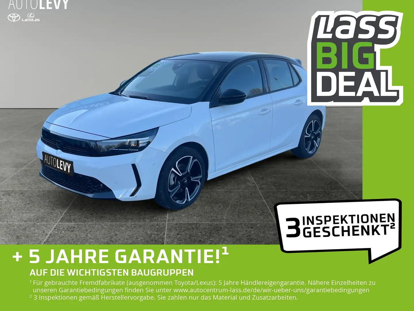 Opel Corsa 1.2 T 100 AT Gs White - 1
