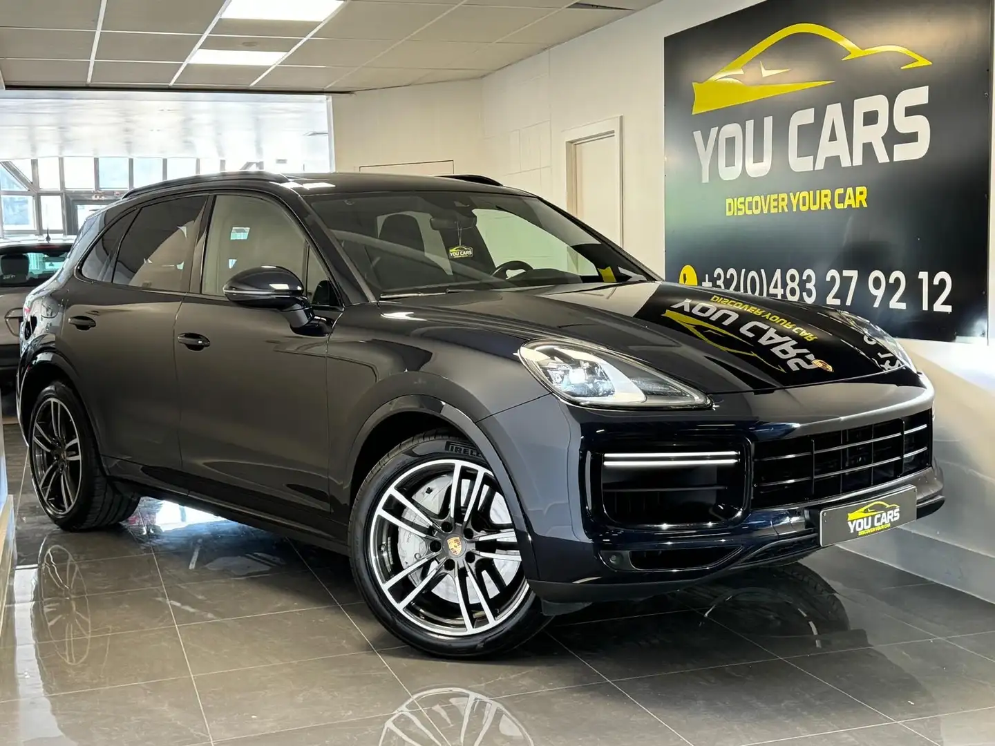Porsche Cayenne 4.0 TURBO / 1 OWNER / VAT CAR / Softclose / Chrono Bleu - 1